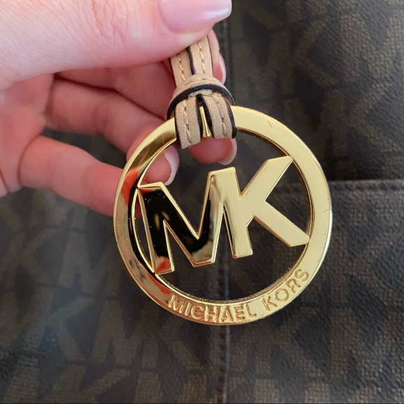 MICHAEL KORS Tote bag brown monogram - Picture 3 of 10